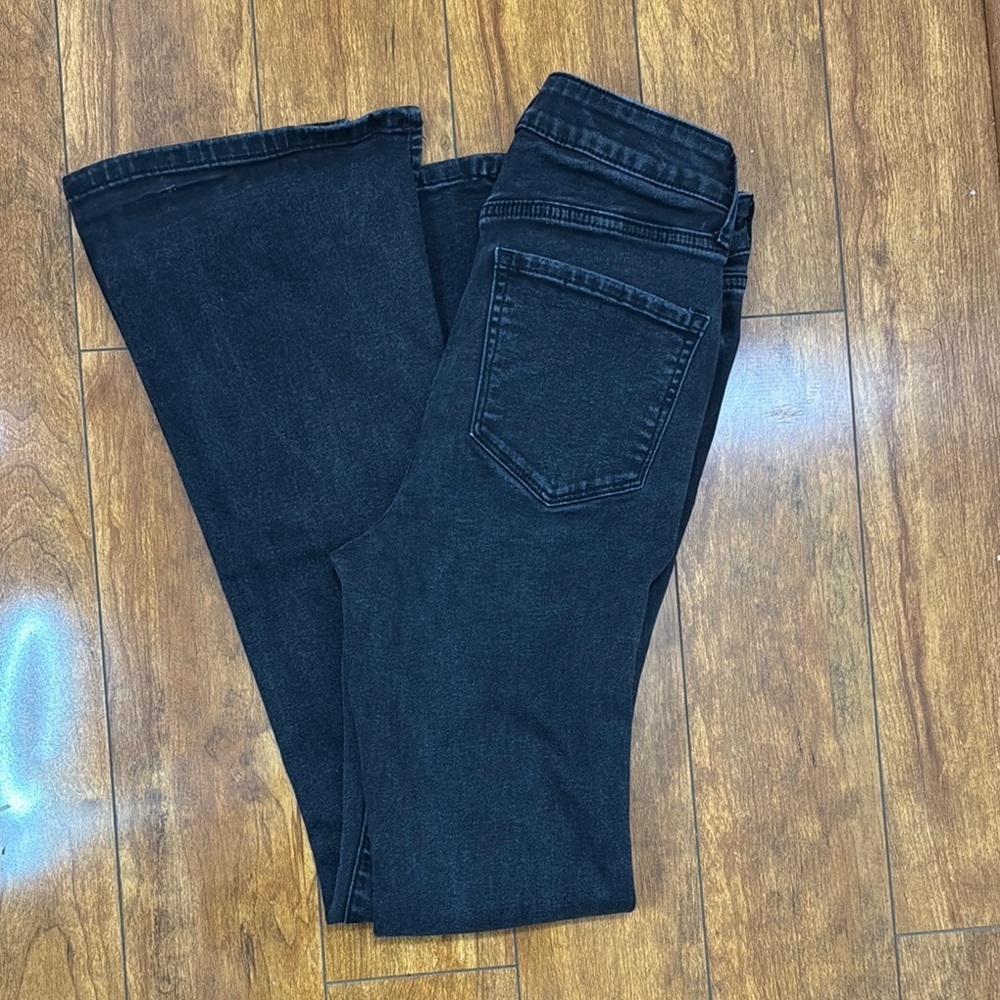 NINE WEST Classic Black Flared Women's Jeans - Picture 4 of 5